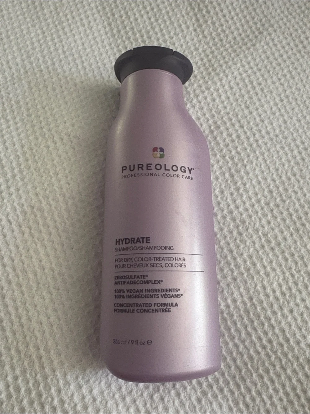 Pureology Hydrate Shampoo - Pale Purple Bottle